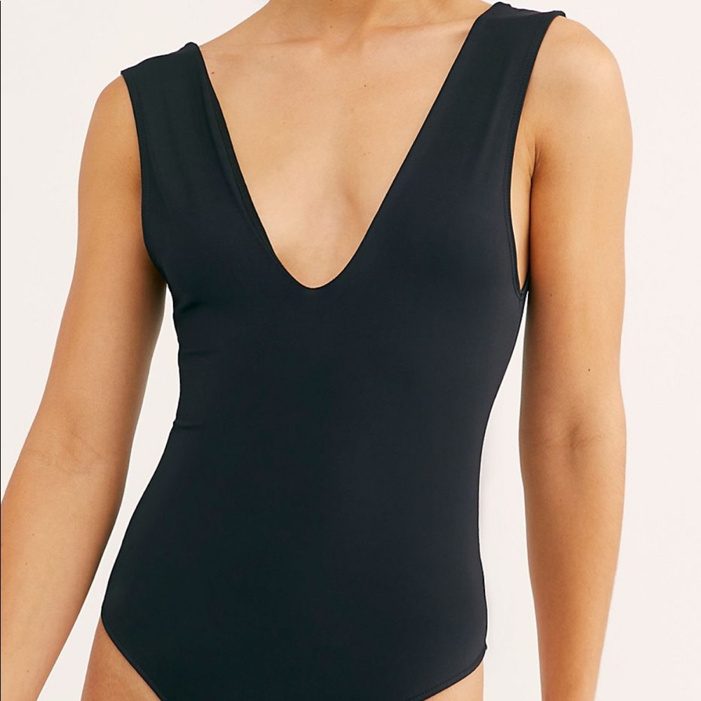 Free People Keep It Sleek Bodysuit NWT